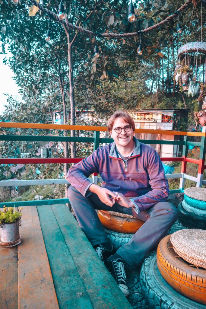 josh at mandap giri restaurant and bar