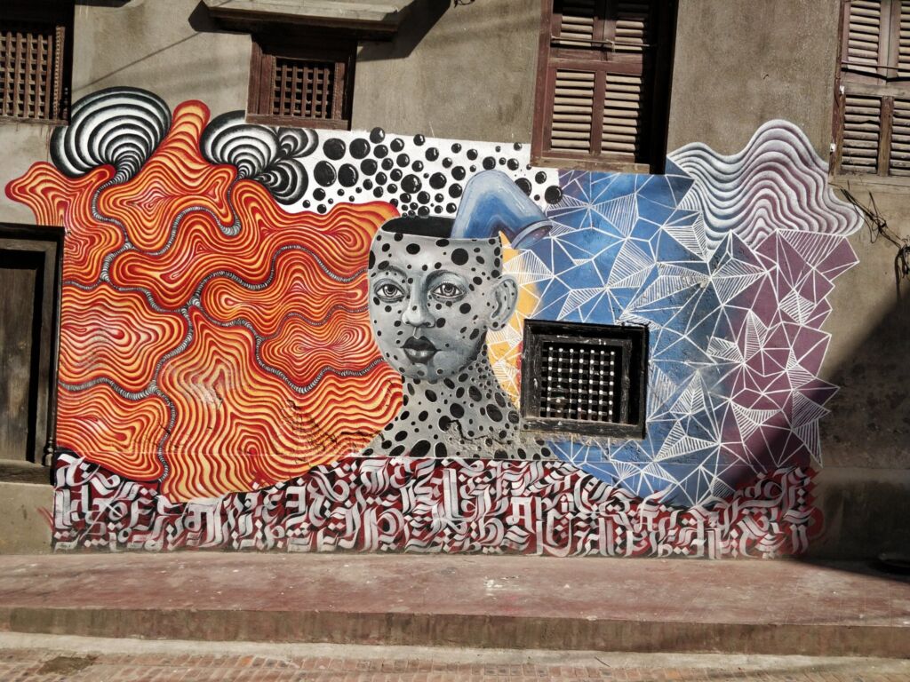 what to do in patan street art